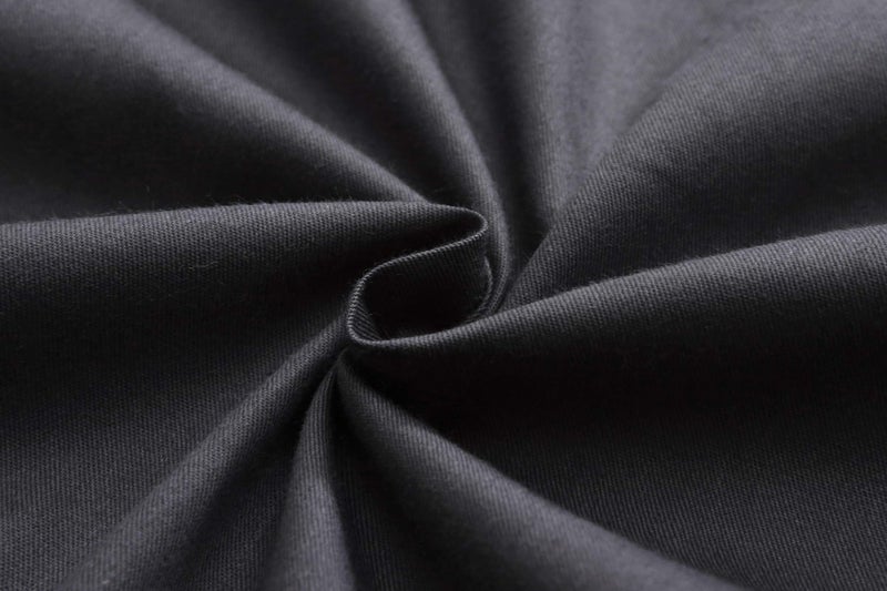 F.Y.Dreams Weighted Blanket Duvet Cover 60x80 inches with 8 Ties,Zipper on Long Side/100% Cotton, Dark Grey/Just Duvet Cover - Image 3